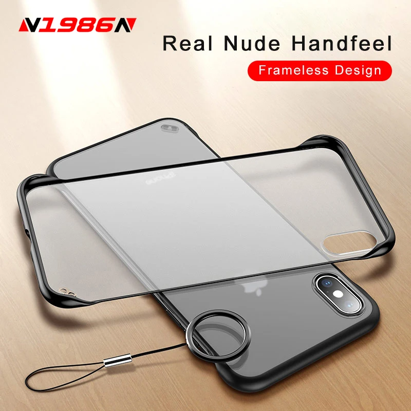 N1986N Frameless Phone Case For iPhone 6 6s 7 8 Plus X XR XS Max Fashion Ring Design Scrub Hard PC Cover For iPhone X Phone Case
N1986N Frameless Phone Case For iPhone 6 6s 7 8 Plus X XR XS Max Fashion Ring Design Scrub Hard PC Cover For iPhone X Phone Case