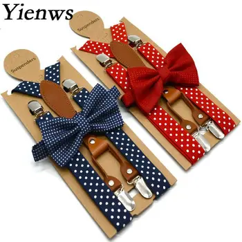 Yienws Polka Dot Bow Tie Suspenders For Men Women 4 Clip Leather Suspensorio Adult Bowtie Braces For Trousers Navy Red Yia119
Yienws Polka Dot Bow Tie Suspenders For Men Women 4 Clip Leather Suspensorio Adult Bowtie Braces For Trousers Navy Red Yia119