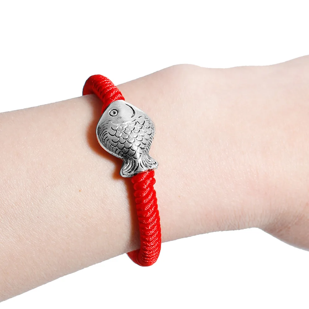 DoreenBeads 1 PC New Kabbalah Red String Braided Friendship Bracelets for Men Women Antique silver color Fish Charms 3 Styles
DoreenBeads 1 PC New Kabbalah Red String Braided Friendship Bracelets for Men Women Antique silver color Fish Charms 3 Styles