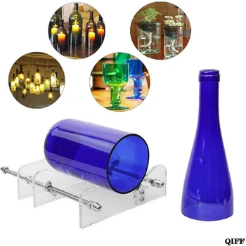 Glass Bottle Cutter,Round Bottle Cutting Machine, DIY Machine for Cutting Wine, Beer, Liquor Water or Soda Round Bottles Jun19
Glass Bottle Cutter,Round Bottle Cutting Machine, DIY Machine for Cutting Wine, Beer, Liquor Water or Soda Round Bottles Jun19