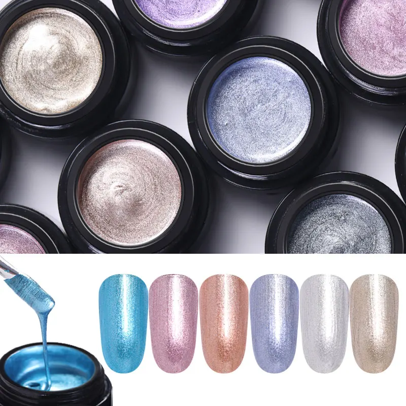 LILYCUTE Metallic Color Nail Gel Polish Varnish Lacquer Painting Spider Flower Drawing Gold Silver Mirror UV Gel Manicure
LILYCUTE Metallic Color Nail Gel Polish Varnish Lacquer Painting Spider Flower Drawing Gold Silver Mirror UV Gel Manicure