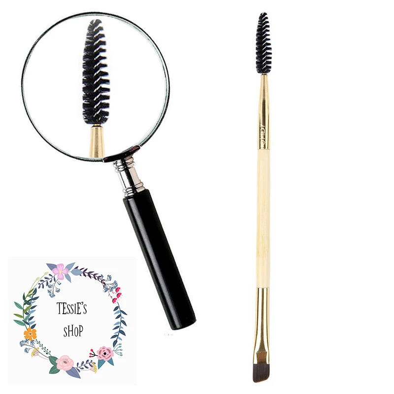 tessie shop Double Ends Makeup Tools Bamboo Brushes Eyelash Lashes Blending Eye Brush Cosmetic Eyebrow Comb Make up
tessie shop Double Ends Makeup Tools Bamboo Brushes Eyelash Lashes Blending Eye Brush Cosmetic Eyebrow Comb Make up