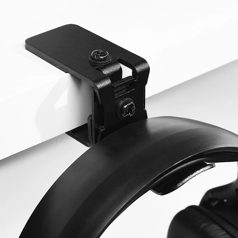 LEORY Aluminum Alloy Metal Headphone Holder 180 Degree Rotating Headphone Bracket Desk Fixed Hanger
LEORY Aluminum Alloy Metal Headphone Holder 180 Degree Rotating Headphone Bracket Desk Fixed Hanger
