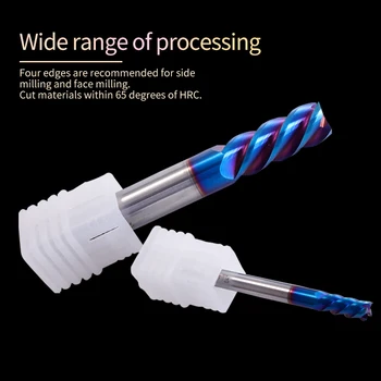 1PCS Cutting HRC65 4 Flute Alloy Carbide Tungsten Steel Milling Cutter End Mill Metal Cutter 1mm 2mm 3mm 4mm 6mm Milling Tools
1PCS Cutting HRC65 4 Flute Alloy Carbide Tungsten Steel Milling Cutter End Mill Metal Cutter 1mm 2mm 3mm 4mm 6mm Milling Tools