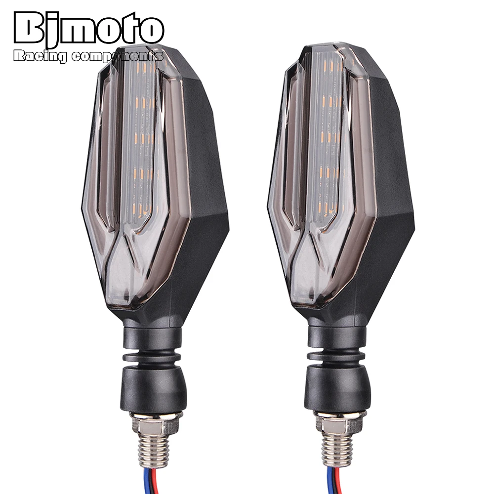 BJMOTO Front Rear Universal Motorcycle Turn Signal Light Running Lights 12V Flasher Motorbikes Signals Indicators M10 Blinker 
BJMOTO Front Rear Universal Motorcycle Turn Signal Light Running Lights 12V Flasher Motorbikes Signals Indicators M10 Blinker