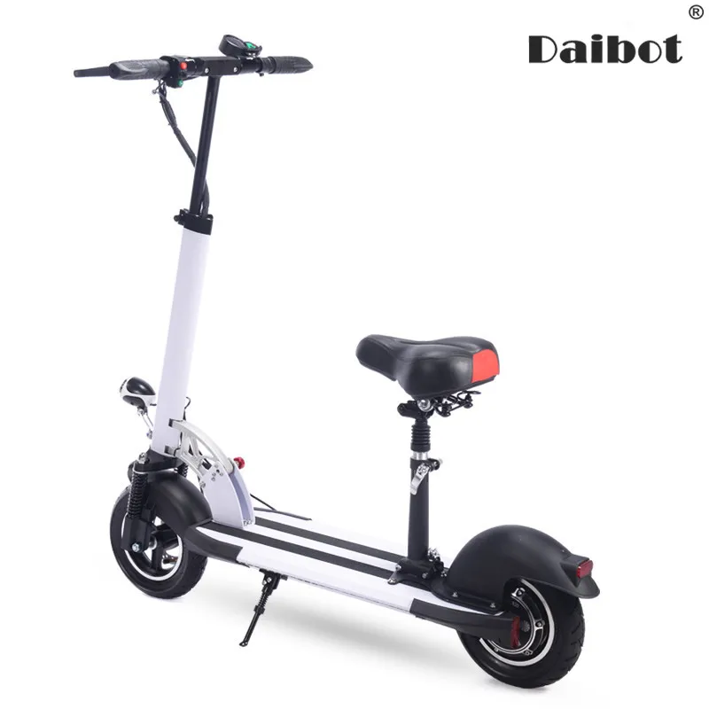 Daibot Электрический скутер для взрослых с сиденьем 10 дюймов двух колесных