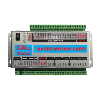 New Arrival MACH3 Four-axis Controller XHC CNC Mach3 USB 4 Axis Motion Control Card Breakout Board 24V 2000KHz Support Windows
New Arrival MACH3 Four-axis Controller XHC CNC Mach3 USB 4 Axis Motion Control Card Breakout Board 24V 2000KHz Support Windows