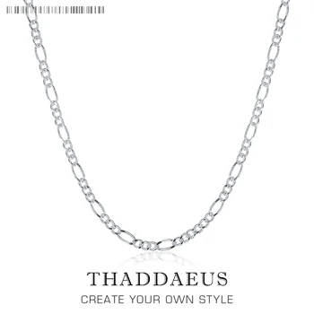 Figaro Chain Classic,2018 Brand New Glam Fashion Jewelry Europe Style Soul 925 Sterling Silver Bijoux Gift For Men Women
Figaro Chain Classic,2018 Brand New Glam Fashion Jewelry Europe Style Soul 925 Sterling Silver Bijoux Gift For Men Women