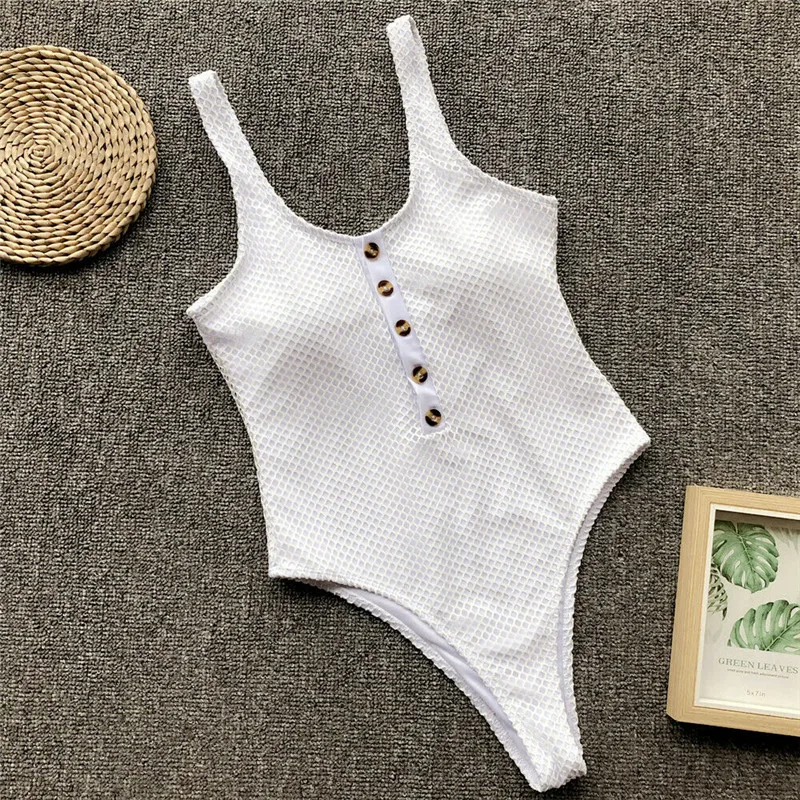 Black White Button Mesh Women's Monokini Swimsuit Swimwear one-piece Push Up Bathing Suit Bikini Beachwear
Black White Button Mesh Women's Monokini Swimsuit Swimwear one-piece Push Up Bathing Suit Bikini Beachwear