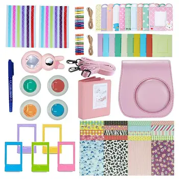 For Instax Mini 9 Mini 8 8 Camera set Include Case/Album/Selfie Lens/Filters/Wall Hang Frames/Film Frames/Border Stickers r25
For Instax Mini 9 Mini 8 8 Camera set Include Case/Album/Selfie Lens/Filters/Wall Hang Frames/Film Frames/Border Stickers r25