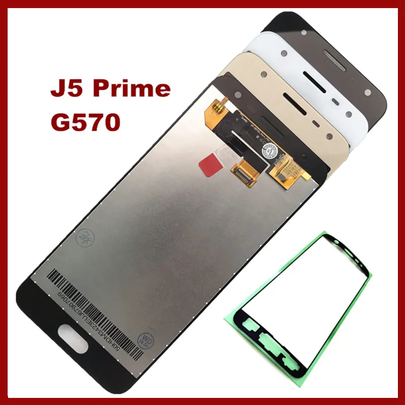 5.0'' Display for SAMSUNG Galaxy J5 Prime LCD G570F G570 G570K SM-G570F Touch Screen Digitizer Assembly LCD Replacement Parts
5.0'' Display for SAMSUNG Galaxy J5 Prime LCD G570F G570 G570K SM-G570F Touch Screen Digitizer Assembly LCD Replacement Parts