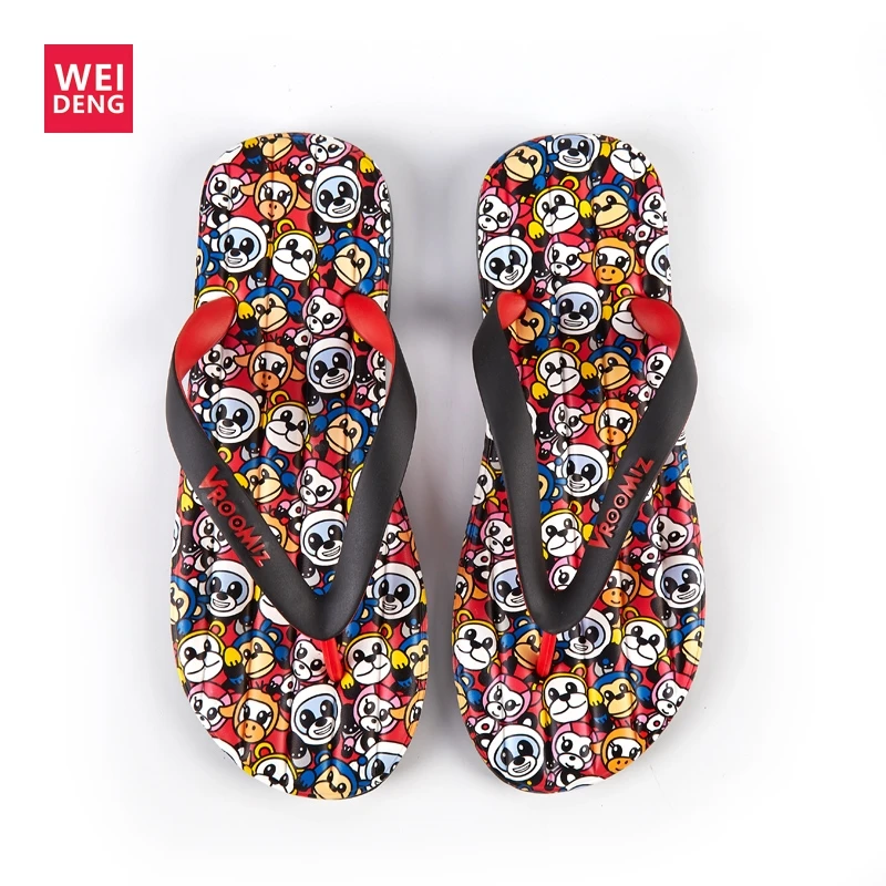 Weideng Flip Flops Summer Beach Men Women Shoes Casual Sandals Flat Fashion Slippers Lovely Anime Nieten Waterproof High Quality
Weideng Flip Flops Summer Beach Men Women Shoes Casual Sandals Flat Fashion Slippers Lovely Anime Nieten Waterproof High Quality