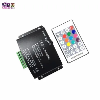 DC12V-24V 24Keys RGB / RGBW Music LED Controller RF Remote Sound Sensor Voice Audio Control For 5050 3528 RGB LED Strip Light
DC12V-24V 24Keys RGB / RGBW Music LED Controller RF Remote Sound Sensor Voice Audio Control For 5050 3528 RGB LED Strip Light