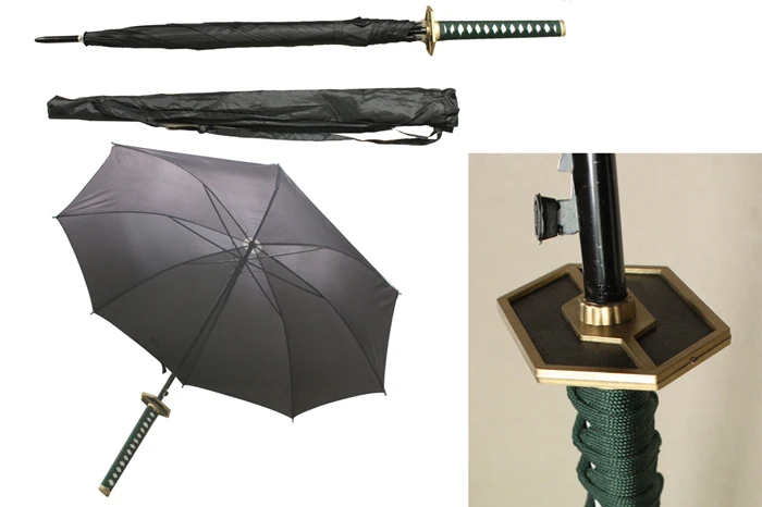 S2717 ANIME BLEACH KYOUKA SUIGETSU AIZEN SOUSUKE SAMURAI SWORD UMBRELLA W/ BAG 39.5"
S2717 ANIME BLEACH KYOUKA SUIGETSU AIZEN SOUSUKE SAMURAI SWORD UMBRELLA W/ BAG 39.5"