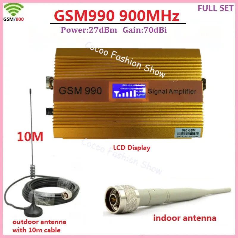 LCD Display !!! GSM Repeater 900MHz GSM Cellular Signal Booster Repeater , GSM Repetidor Sinal Celular Mobile Signal Amplifier
LCD Display !!! GSM Repeater 900MHz GSM Cellular Signal Booster Repeater , GSM Repetidor Sinal Celular Mobile Signal Amplifier