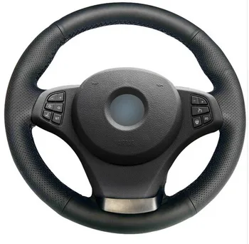 Black Artificial Leather Car Steering Wheel Cover for BMW E83 X3 2003-2010 E53 X5 2004-2006
Black Artificial Leather Car Steering Wheel Cover for BMW E83 X3 2003-2010 E53 X5 2004-2006