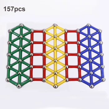 DIY Magnetic Blocks Toys Magnet Bars Metal ball Magnetic Design Construction Toys Educational Toys for Children Gifts
DIY Magnetic Blocks Toys Magnet Bars Metal ball Magnetic Design Construction Toys Educational Toys for Children Gifts