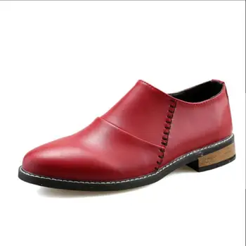 New Popular Spring Male Business Casual Oxfords Suede PU Teenages Small Leather Shoes Fashion Pointed Toe Students Shoes
New Popular Spring Male Business Casual Oxfords Suede PU Teenages Small Leather Shoes Fashion Pointed Toe Students Shoes