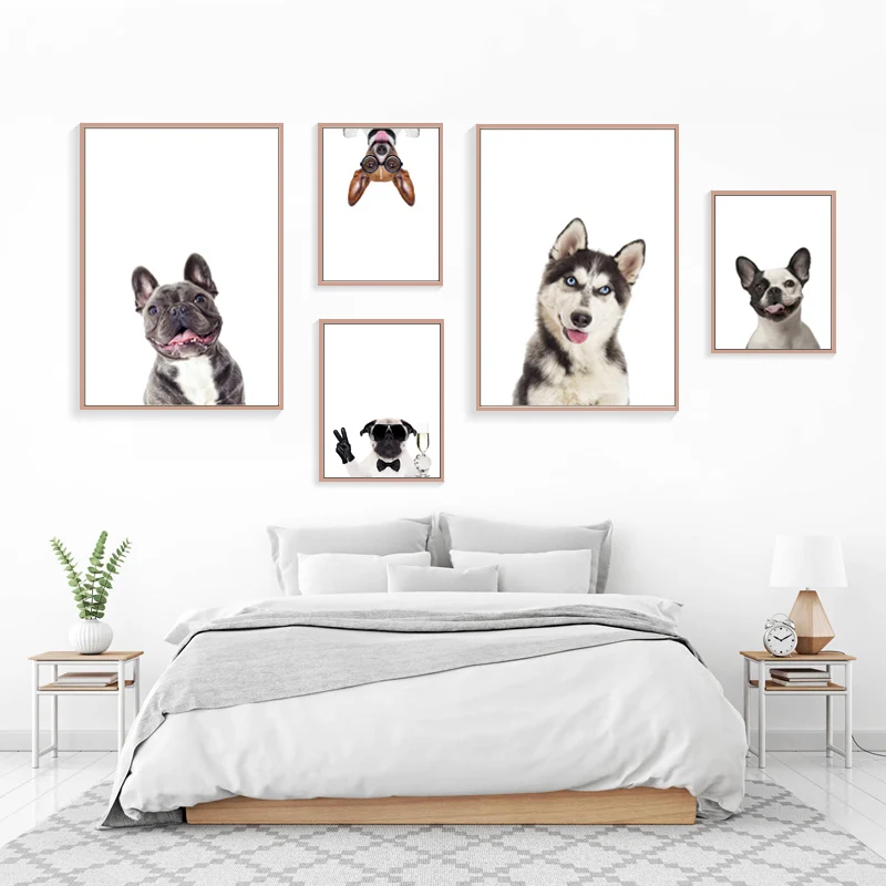 Animal Wall Art Canvas Painting Dog Poster Nordic Dog Nursery Prints Pictures Animals For Kids Room Decoration Picture Unframed
Animal Wall Art Canvas Painting Dog Poster Nordic Dog Nursery Prints Pictures Animals For Kids Room Decoration Picture Unframed