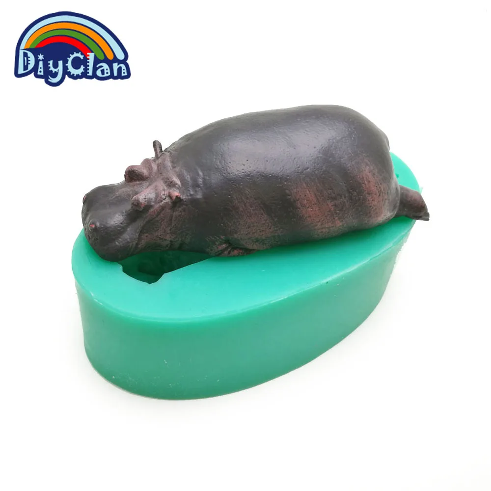 Hippo DIY Fondant Cake Silicone Molds For Chocolate Soap Making Cake Decoration Tools Resin Crafts Moulds Kitchen Baking
Hippo DIY Fondant Cake Silicone Molds For Chocolate Soap Making Cake Decoration Tools Resin Crafts Moulds Kitchen Baking