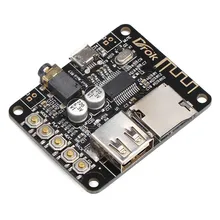 Portable Wireless Bluetooth Audio Receiver Board, Bluetooth Stereo Music Transmitter Module for Headphones HIFI Amplifier
