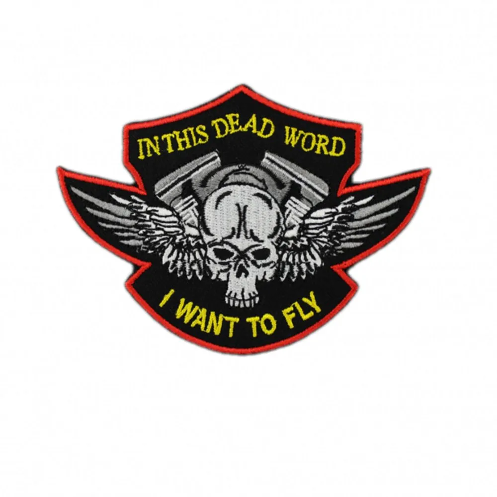 MotoPATCHES Skeleton Head Motorcycle Jacket Biker Vest Patches For Clothing Iron Embroidery Patches
MotoPATCHES Skeleton Head Motorcycle Jacket Biker Vest Patches For Clothing Iron Embroidery Patches