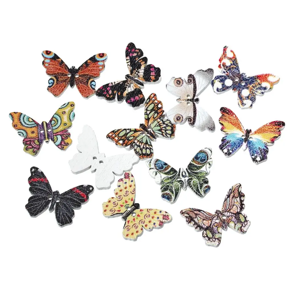 DoreenBeads Wood Sewing Button Scrapbooking Butterfly At Random 2 Holes Pattern Pattern 25.0mm(1")x 18.0mm( 6/8"),9 PCs 2016 new
DoreenBeads Wood Sewing Button Scrapbooking Butterfly At Random 2 Holes Pattern Pattern 25.0mm(1")x 18.0mm( 6/8"),9 PCs 2016 new