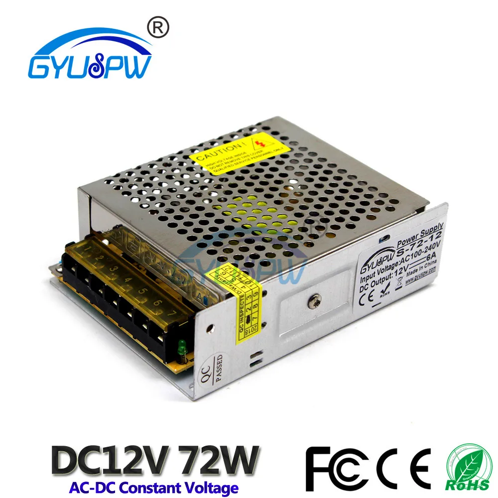 12V72W