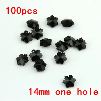 Good Quality 100pcs Black Color 14mm Snowflake Beads 1 Hole Crystal Chandelier Beads Glass Prism Lighting Suncatcher Diy Beads
Good Quality 100pcs Black Color 14mm Snowflake Beads 1 Hole Crystal Chandelier Beads Glass Prism Lighting Suncatcher Diy Beads