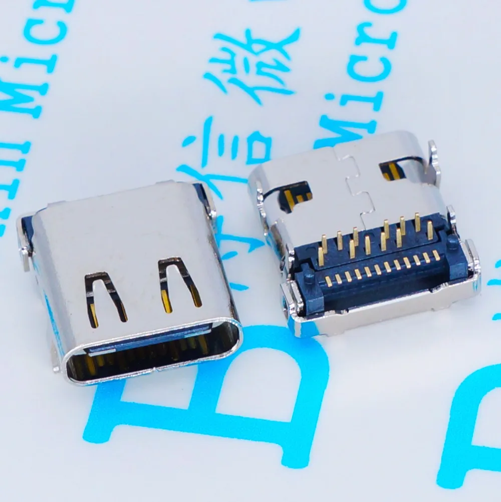 10pcs Micro USB-3.1 DIP/SMD 24P type-c female socket DIP4 two-way Hd transmission interface for Smartphones Charging end plug
10pcs Micro USB-3.1 DIP/SMD 24P type-c female socket DIP4 two-way Hd transmission interface for Smartphones Charging end plug