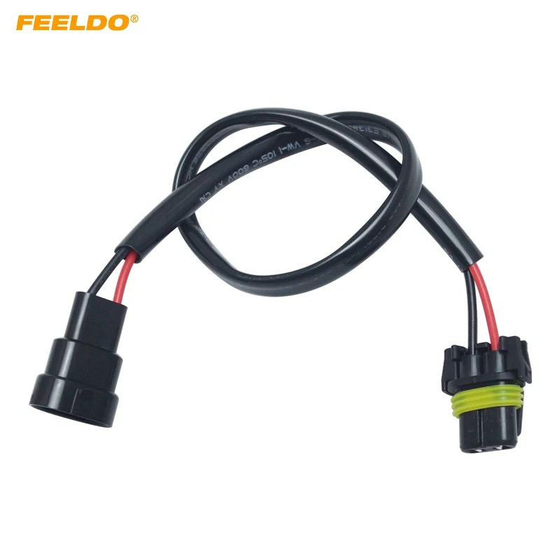 FEELDO 1PC 12V 35W 55W Auto 9005/9006 Male to Femal HID Conversion Kit Xenon Lamp Bulb Power Wire Harness Plug Power Cable
FEELDO 1PC 12V 35W 55W Auto 9005/9006 Male to Femal HID Conversion Kit Xenon Lamp Bulb Power Wire Harness Plug Power Cable