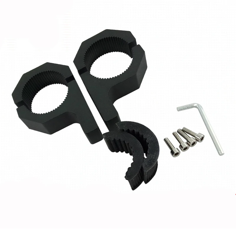2 inch 50mm LED Work Light Bullbar Mounting Bracket Clamp rifle scope qd picatinny rail mount ring Aluminum alloy(black)
2 inch 50mm LED Work Light Bullbar Mounting Bracket Clamp rifle scope qd picatinny rail mount ring Aluminum alloy(black)