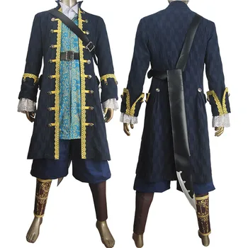 Unisex Pirates of the Caribbean: Dead Men Tell No Tales Captain Armando Salazar Cosplay Halloween Costume Outfit Jacket Coat
Unisex Pirates of the Caribbean: Dead Men Tell No Tales Captain Armando Salazar Cosplay Halloween Costume Outfit Jacket Coat