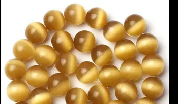 5Strand 10mm Smooth Yellow Cat Eye Stone Round Shape Loose Beads Strand 15"
5Strand 10mm Smooth Yellow Cat Eye Stone Round Shape Loose Beads Strand 15"