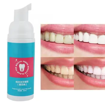 Tooth-Cleaning Mousse Teeth Whitening Bad Breath Oral Hygiene Care Toothpaste
Tooth-Cleaning Mousse Teeth Whitening Bad Breath Oral Hygiene Care Toothpaste