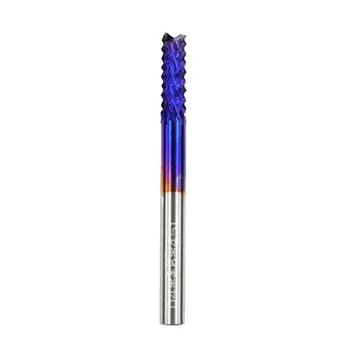 Corn milling cutter Corn Teeth Titanium Coated End Mill Cutter Milling Cutter Printed Circuit CNC Router Blue
Corn milling cutter Corn Teeth Titanium Coated End Mill Cutter Milling Cutter Printed Circuit CNC Router Blue
