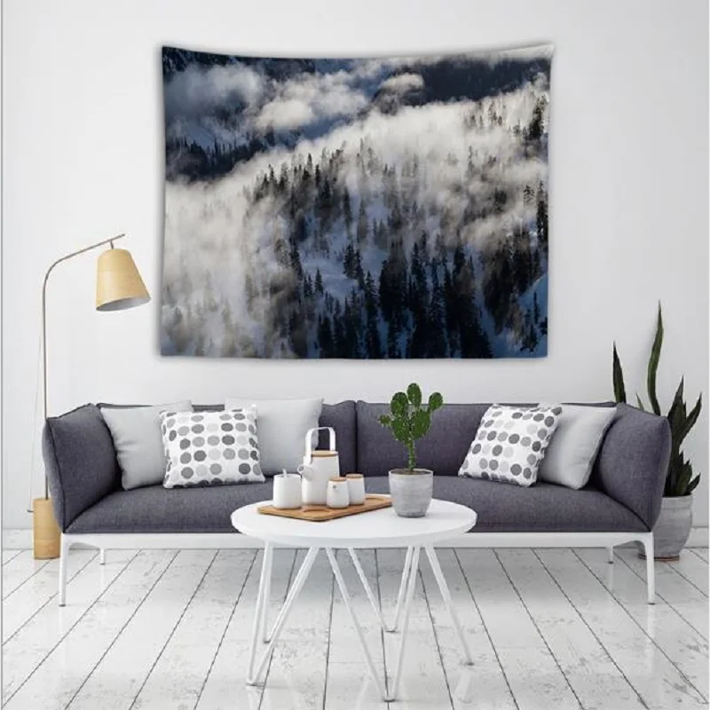 Hanging Wall Tapestry Living Room Tapestry Home Decor 150x130cm/150x100cm Polyester Nordic Scenic Digital Decorative Tapestries
Hanging Wall Tapestry Living Room Tapestry Home Decor 150x130cm/150x100cm Polyester Nordic Scenic Digital Decorative Tapestries