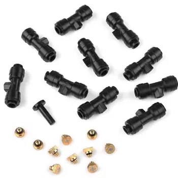 New Multifunction Garden Supplies Misting Fog Copper Nozzles Kit Outdoor Cooling System Garden Watering Tools For Sprayers
New Multifunction Garden Supplies Misting Fog Copper Nozzles Kit Outdoor Cooling System Garden Watering Tools For Sprayers