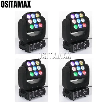 4PCS Blinder Matrix WashEffect Moving Head 9x12w LED Effect RGBW 4IN1 Lyre Blinder Disco Party Lights
4PCS Blinder Matrix WashEffect Moving Head 9x12w LED Effect RGBW 4IN1 Lyre Blinder Disco Party Lights