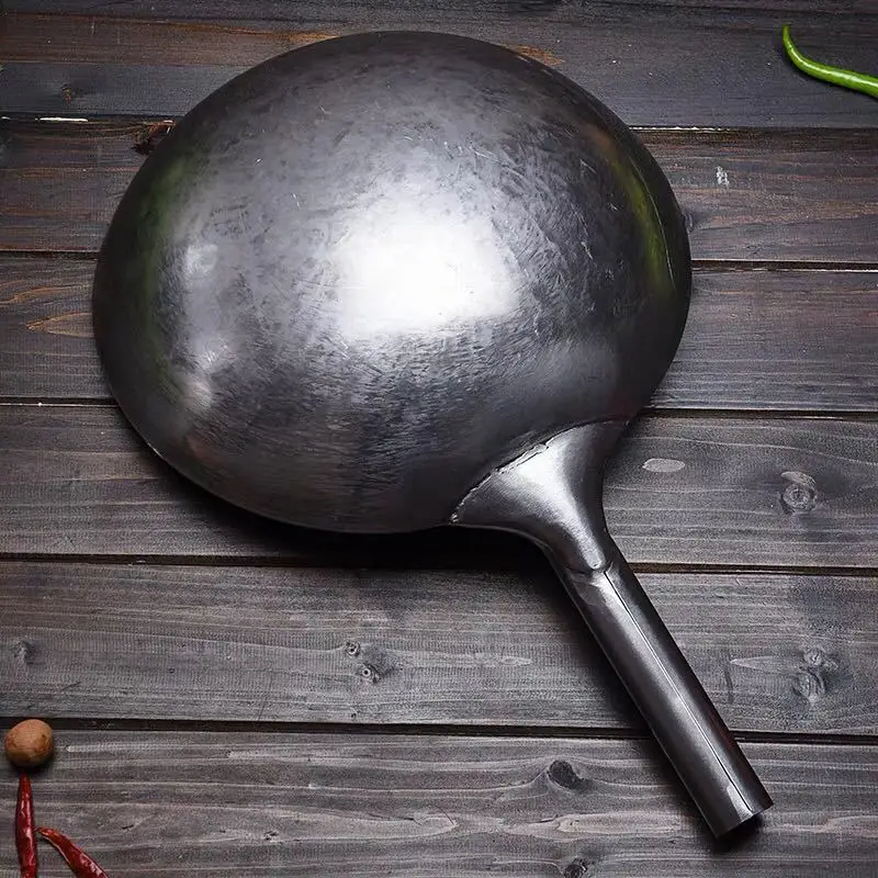 C,manual Cast Iron Wok Cooking Pot No Coating Traditional Handmade Wok Old-fashioned Iron Deep Frypan Cookware Kitchen Pot
C,manual Cast Iron Wok Cooking Pot No Coating Traditional Handmade Wok Old-fashioned Iron Deep Frypan Cookware Kitchen Pot