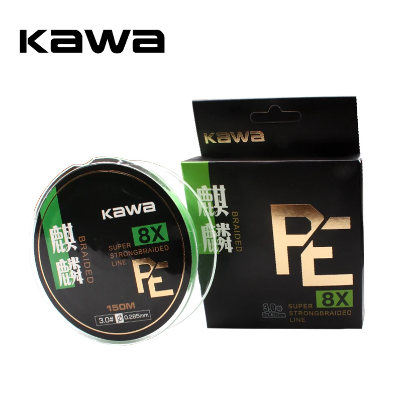 KAWA Fishing PE Line, 8 braided 150M, Soft and Strong, protofilament Imported from Janpan, High Quality, Free shipping
KAWA Fishing PE Line, 8 braided 150M, Soft and Strong, protofilament Imported from Janpan, High Quality, Free shipping