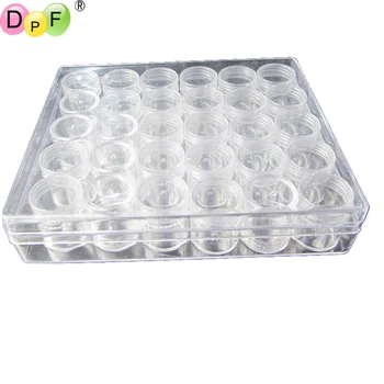 DPF Accessories Acrylic Diamond Painting Tool 30 lattice transparent plastic storage box 30 Grid jewelry Drill Storage Box gift
DPF Accessories Acrylic Diamond Painting Tool 30 lattice transparent plastic storage box 30 Grid jewelry Drill Storage Box gift