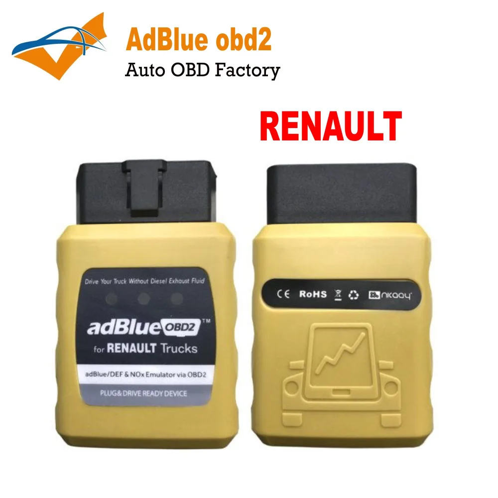 WOWCDP Newest RENAUL-T adblue!!! Truck Adblue OBD2 Emulator for DEF Nox Emulator via OBD2 Adblue OBD for Renaut
WOWCDP Newest RENAUL-T adblue!!! Truck Adblue OBD2 Emulator for DEF Nox Emulator via OBD2 Adblue OBD for Renaut