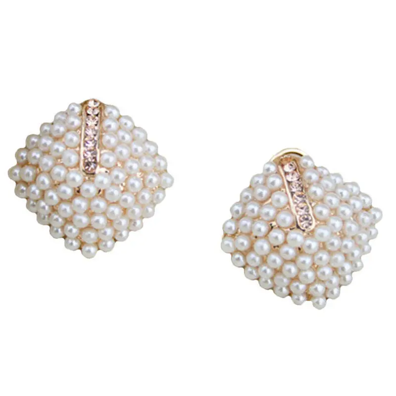 New Fashion Jewelry Crystal Rhinestone Pearl Stud Earrings For Women Vintage Earrings Gifts For Women Lady Girls
New Fashion Jewelry Crystal Rhinestone Pearl Stud Earrings For Women Vintage Earrings Gifts For Women Lady Girls