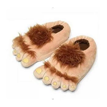 Creative Retro Savage Cotton Slippers Plush Slippers Home Hobbit Feet Stylish Indoor Slippers A161
Creative Retro Savage Cotton Slippers Plush Slippers Home Hobbit Feet Stylish Indoor Slippers A161