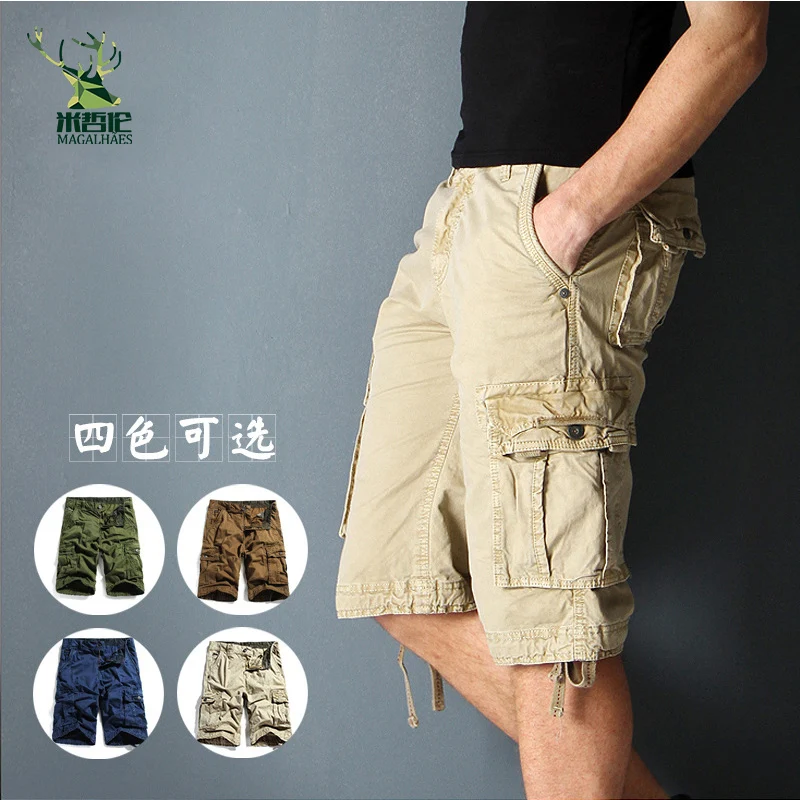 Mens Military Cargo Shorts 2016 Brand New Army Casual Shorts Men Cotton Loose Work Casual Short Pants Plus Size 30-40
Mens Military Cargo Shorts 2016 Brand New Army Casual Shorts Men Cotton Loose Work Casual Short Pants Plus Size 30-40