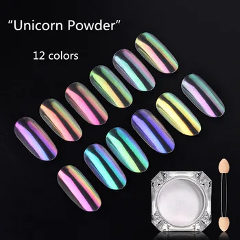 12 colors Nail Mirror Powder Unicorn Powder Mirror Laser Nail Polishing Powder 12 Color Rainbow Powder Chrome Nail Art
12 colors Nail Mirror Powder Unicorn Powder Mirror Laser Nail Polishing Powder 12 Color Rainbow Powder Chrome Nail Art