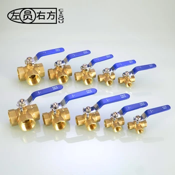 1/4" 3/8" 1/2" 3/4" 1" Copper Three-way Ball Valve Switch T-type L-type Pipe Natural Gas Valve
1/4" 3/8" 1/2" 3/4" 1" Copper Three-way Ball Valve Switch T-type L-type Pipe Natural Gas Valve