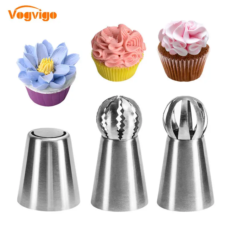 VOGVIGO 3PCS Confectionery Nozzles Cake Decorating Tools Sugar Craft Pastry Tools DIY Icing Piping Nozzles Cake Flower Tools
VOGVIGO 3PCS Confectionery Nozzles Cake Decorating Tools Sugar Craft Pastry Tools DIY Icing Piping Nozzles Cake Flower Tools