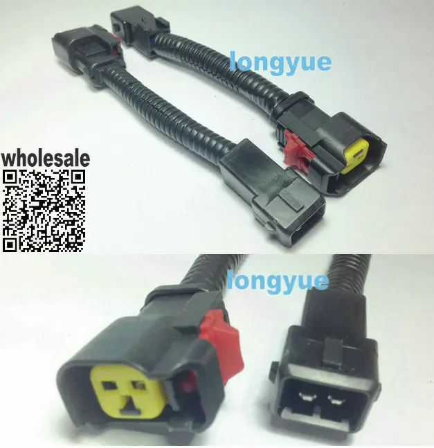longyue 2pcs Injector USCAR/EV6 Female to EV1 Male Wire Connector adapter harness
longyue 2pcs Injector USCAR/EV6 Female to EV1 Male Wire Connector adapter harness